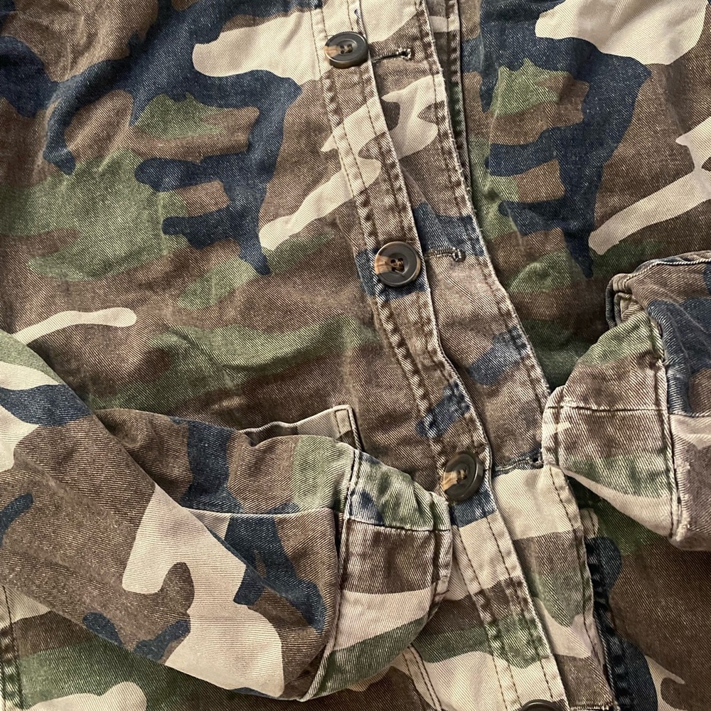 Reversible oversized jacket - Picture 4 of 5